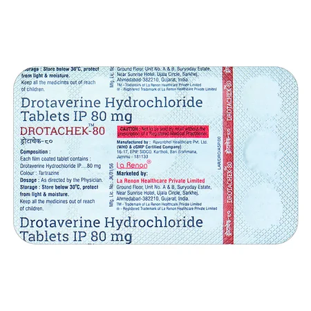 Drotachek-80 Tablet 15's