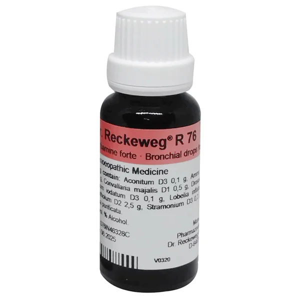 Dr.Reckeweg R76 Bronchial Drops Forte, 22 ml