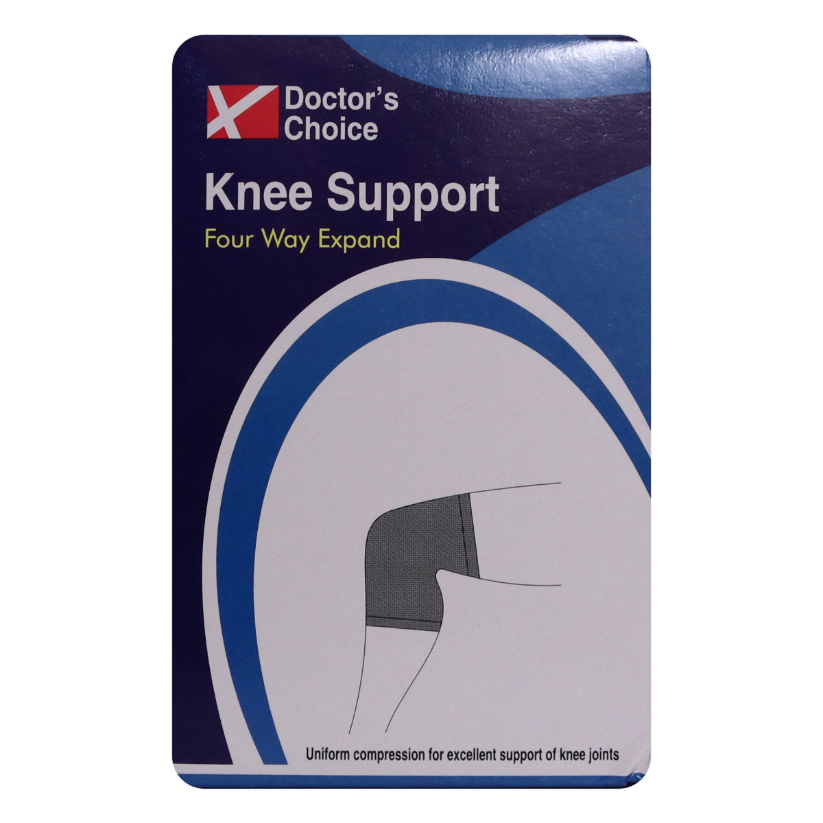 Doctor's Choice Knee Support Regular Small, 1 Count, Pack of 1 Doctor's Choice Knee Support Regular Small, 1 Count, Pack of 1