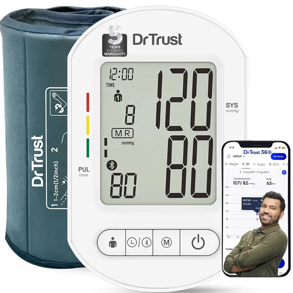 Dr. Trust Blood Pressure Check Pro 124, 1 Count