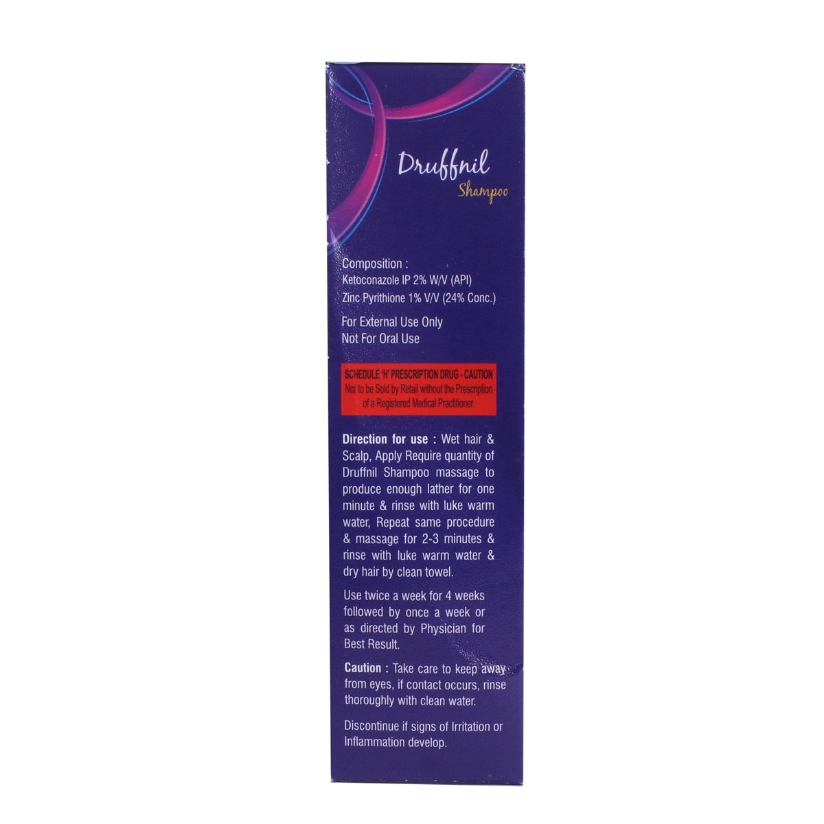 Druffnil Shampoo 100 ml, Pack of 1 Shampoo Druffnil Shampoo 100 ml, Pack of 1 Shampoo