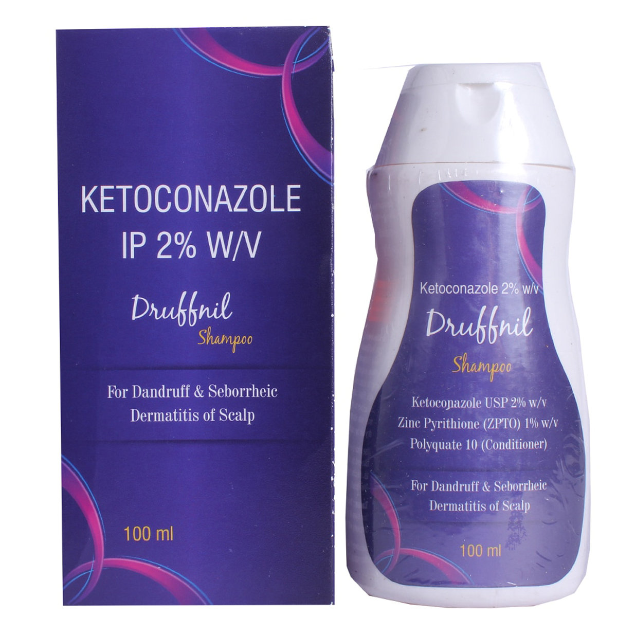 Druffnil Shampoo 100 ml, Pack of 1 Shampoo Druffnil Shampoo 100 ml, Pack of 1 Shampoo
