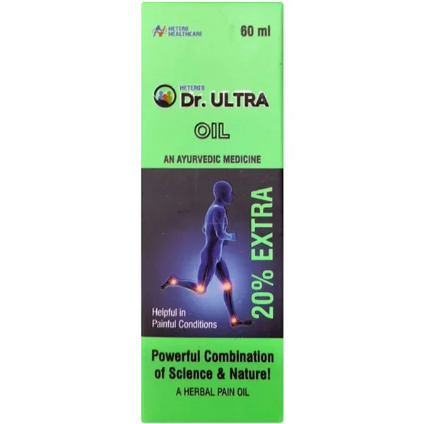 Dr Ultra Pain Relief Oil, 60 ml, Pack of 1