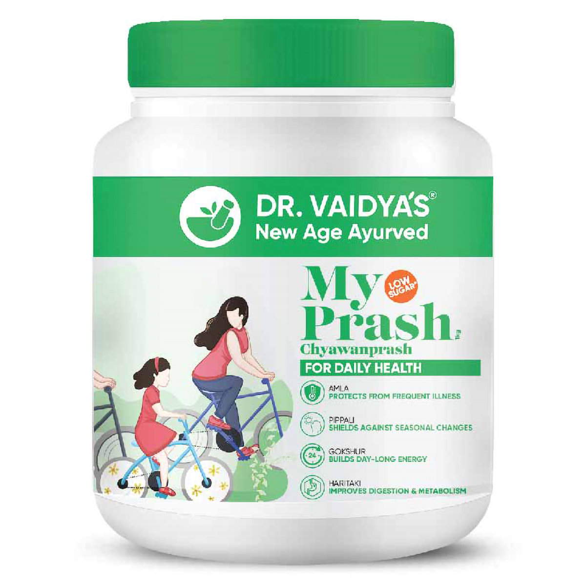 DR. Vaidya's My Prash Chyawanprash for Daily Health, 1 Kg, Pack of 1 DR. Vaidya's My Prash Chyawanprash for Daily Health, 1 Kg, Pack of 1