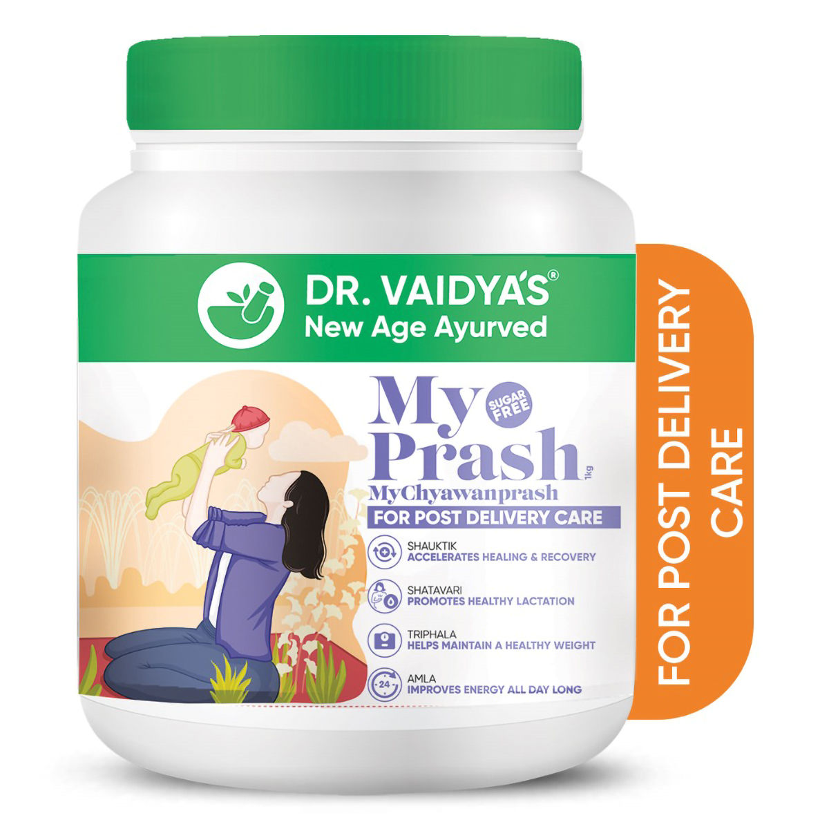 Buy DR. Vaidya's My Prash Chyawanprash for Post Delivery Care, 900 gm Online