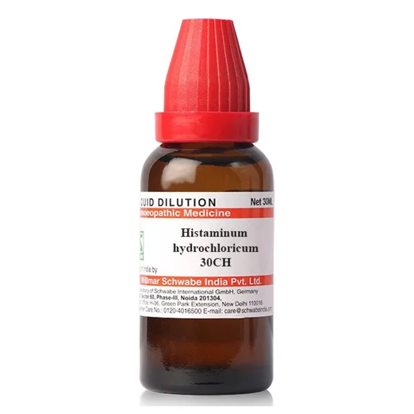 Dr.Willmar Schwabe Histaminum Hydrochloricum 30 CH Dilution, 30 ml