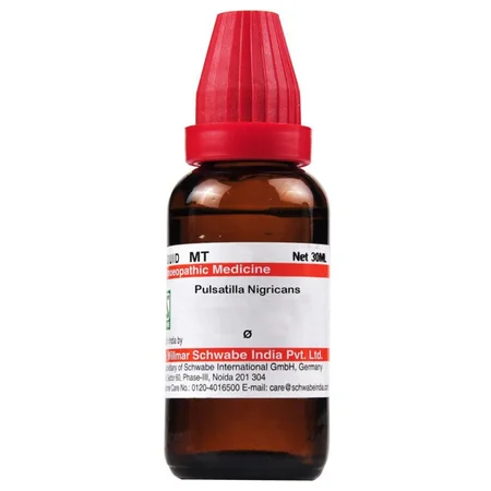 Dr.Willmar Schwabe Pulsatilla Nigricans Q Mother Tincture, 30 ml
