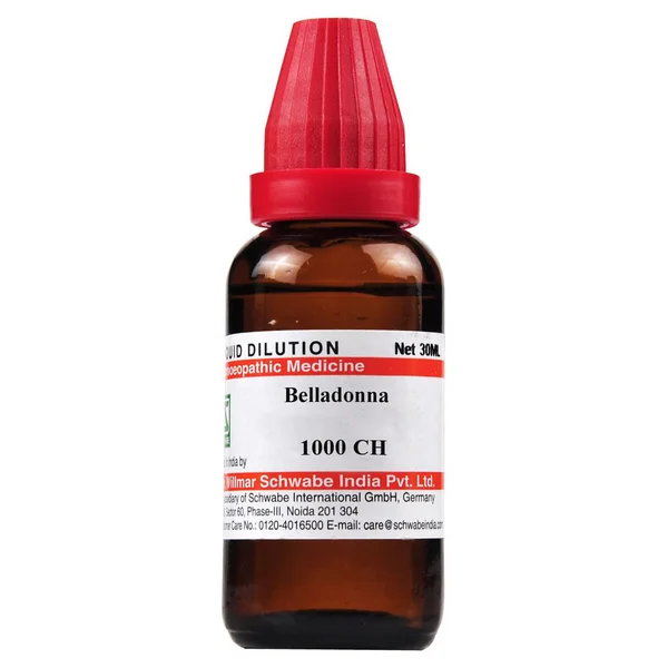 Dr.Willmar Schwabe Belladonna 1000 CH Dilution, 30 ml