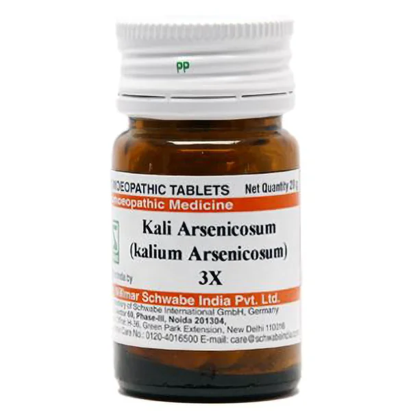 Dr.Willmar Schwabe Kali Arsenicosum 3X Tablets, 20 gm