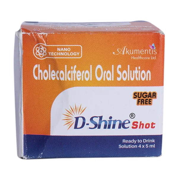 D-Shine Shot 60K S/F Oral Solution 4 x 5 ml