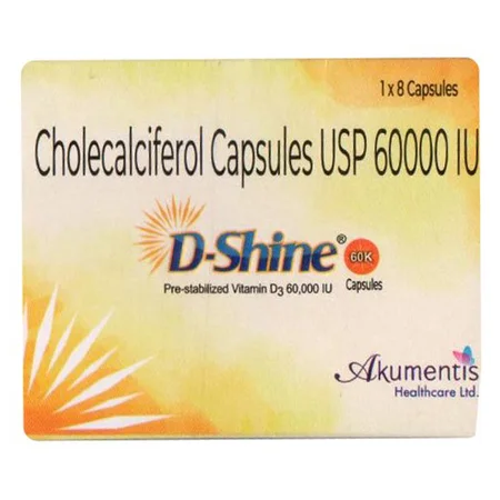 D-Shine 60K Softgel Capsule 8's