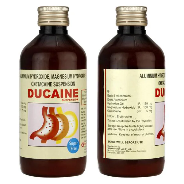 Ducaine Suspension 200 ml, Pack of 1 Suspension