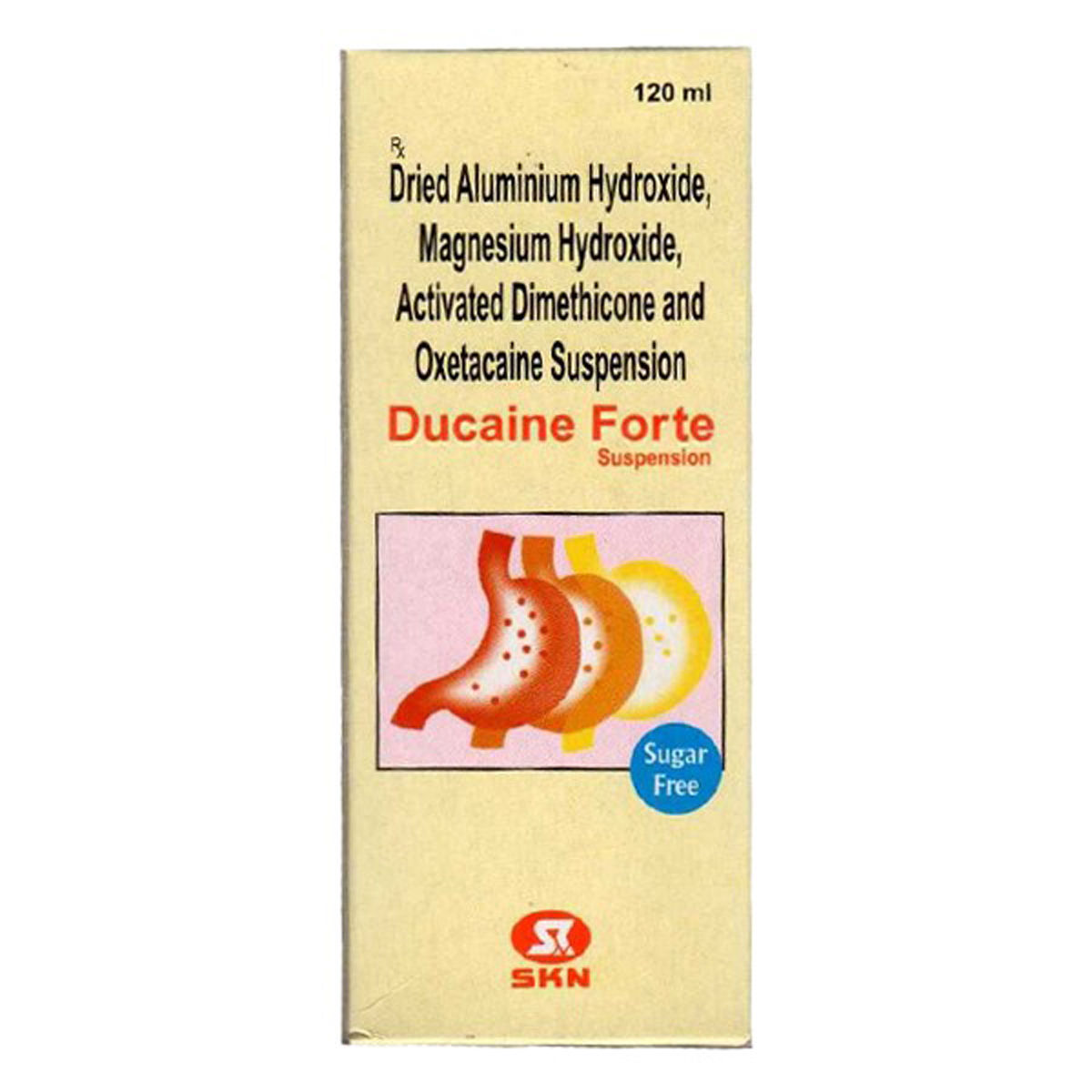 Buy Ducaine Forte SF Suspension 120 ml Online