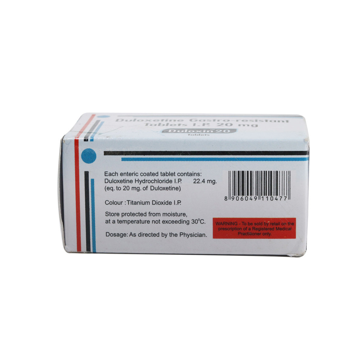 Duloxin 20 Tablet 10's, Pack of 10 TabletS Duloxin 20 Tablet 10's, Pack of 10 TabletS