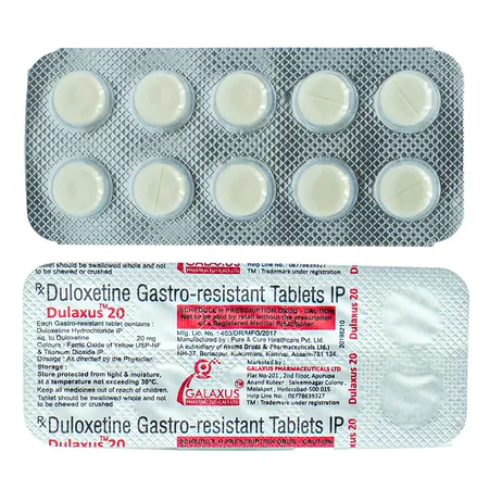 Dulaxus-20Mg Tablet 10'S