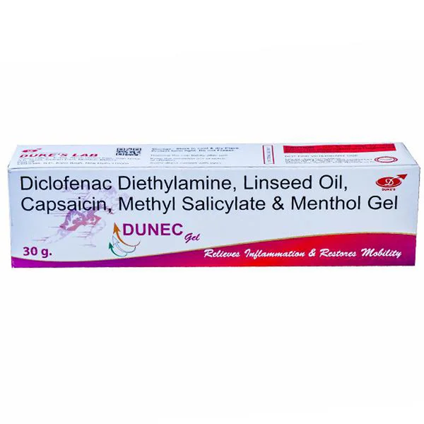 Dunec Gel 30 gm, Pack of 1 Gel