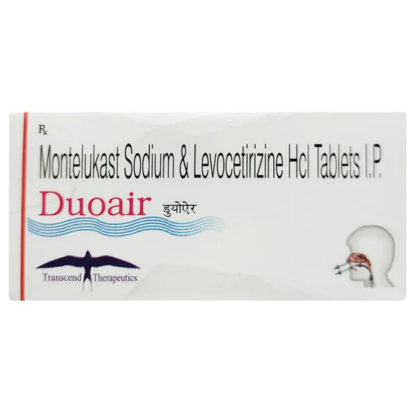 Duoair Tablet 10's