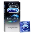 Durex Extra Time Condoms, 10 Count