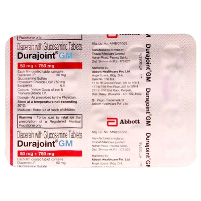 Durajoint GM Tablet 10's, Pack of 10 TABLETS