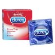 Durex Extra Thin Condoms, 3 Count
