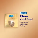 Durex Real Feel Condoms, 3 Count, Pack of 1