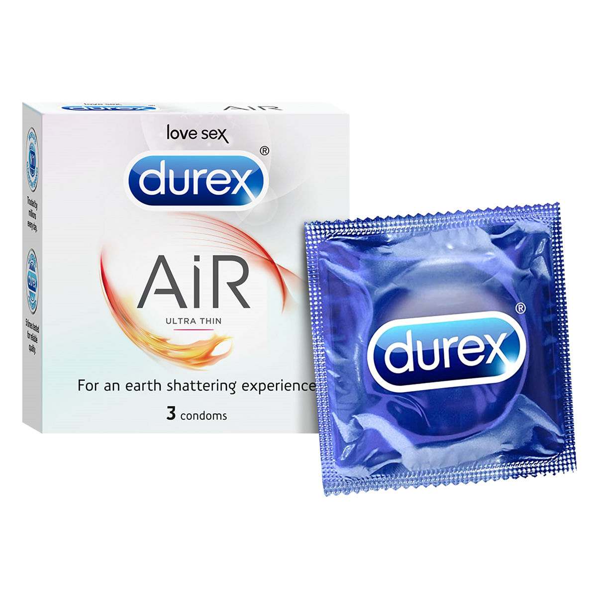 Buy Durex Air Ultra Thin Condoms, 3 Count Online