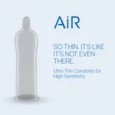 Durex Air Ultra Thin Condoms, 3 Count, Pack of 1