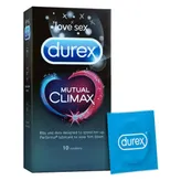 Durex Mutual Climax Condoms, 10 Count, Pack of 1