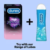 Durex Intense Desirex Gel Condoms, 10 Count, Pack of 1