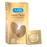 Durex Real Feel Condoms, 10 Count, Pack of 1