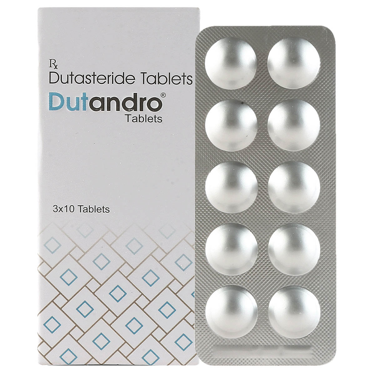Dutandro 0.5 mg Tablet 10's, Pack of 10 TabletS Dutandro 0.5 mg Tablet 10's, Pack of 10 TabletS