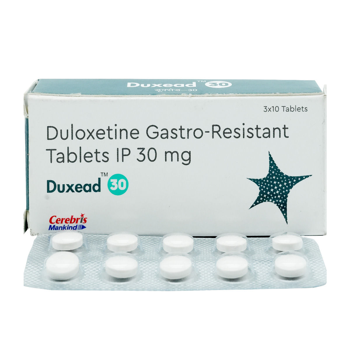 Buy Duxead 30 Tablet 10's Online