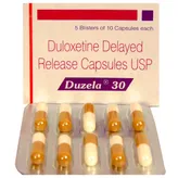 Duzela 30 Capsule 10's, Pack of 10 CAPSULES