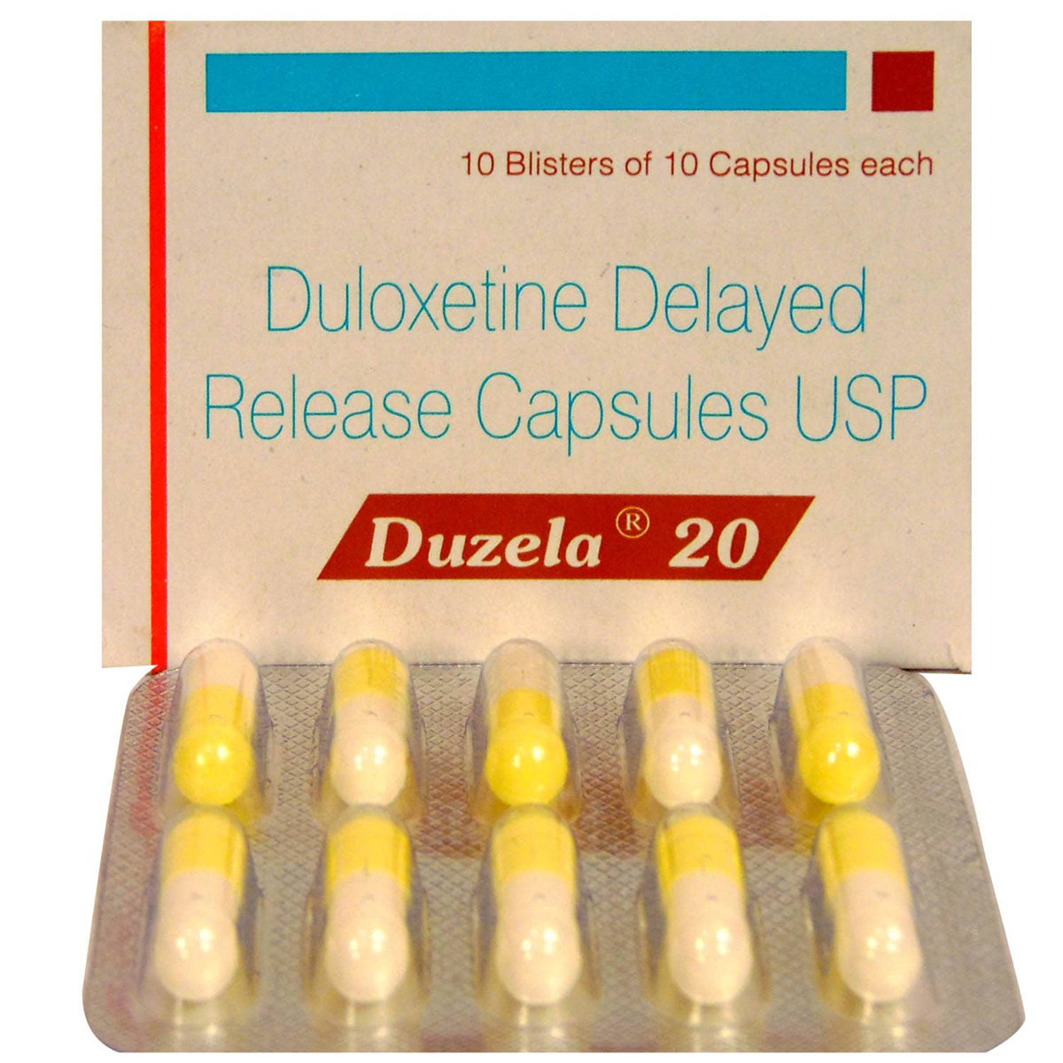 Duzela 20 Capsule 10's, Pack of 10 CAPSULES Duzela 20 Capsule 10's, Pack of 10 CAPSULES