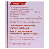 Duzela 20 Capsule 10's, Pack of 10 CAPSULES