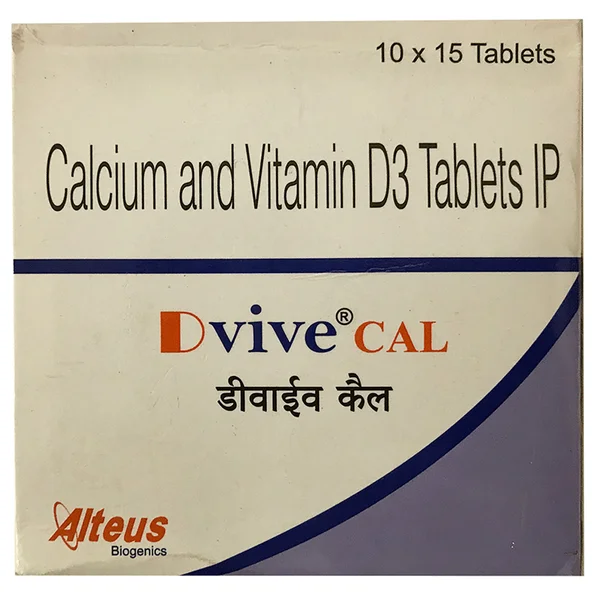 Dvive Cal Tablet 15's