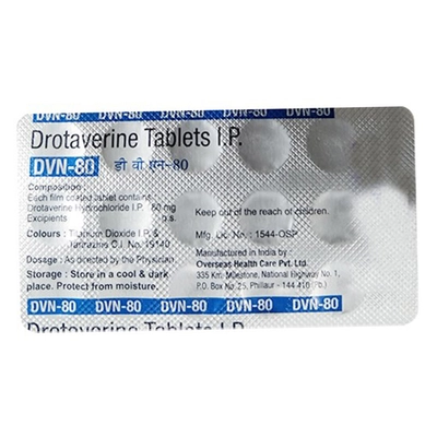 DVN-80 Tablet 15's, Pack of 15 TabletS