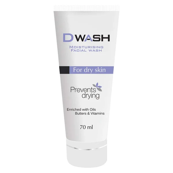 DWash Moisturising Facial Wash 70 ml, Pack of 1