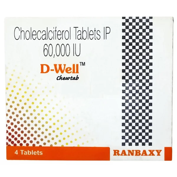 D-Well Chewable Tablet 4's
