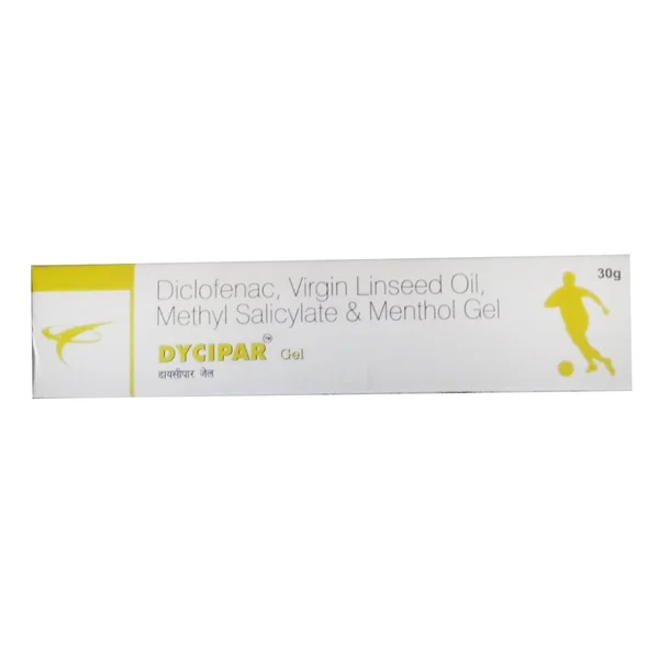 Dycipar Gel 30 gm, Pack of 1 Gel