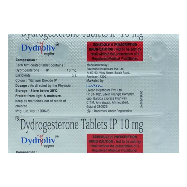 Dydroliv Tablet 10's