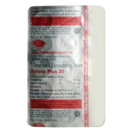 Dyloop Plus 20 Tablet 15's
