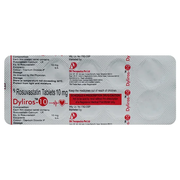 Dyliros-10 Tablet 10's