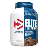 Dymatize Elite 100% Whey Protein Rich Chocolate Flavour Powder, 5 lb, Pack of 1