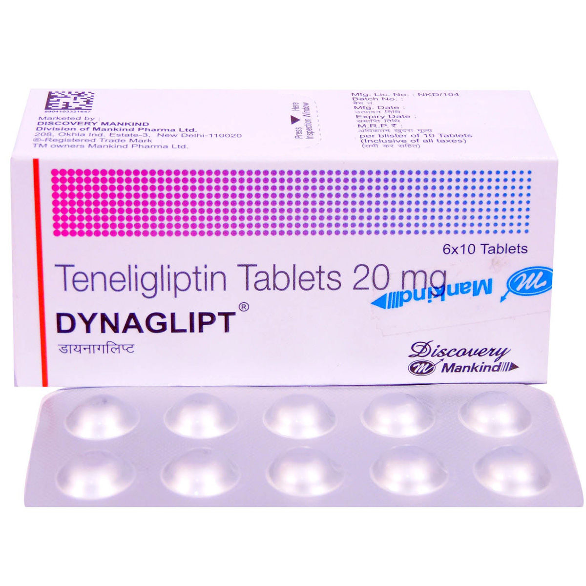 Buy Dynaglipt Tablet 10's Online