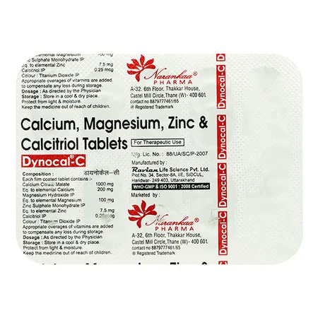 Dynocal-C Tablet 10's