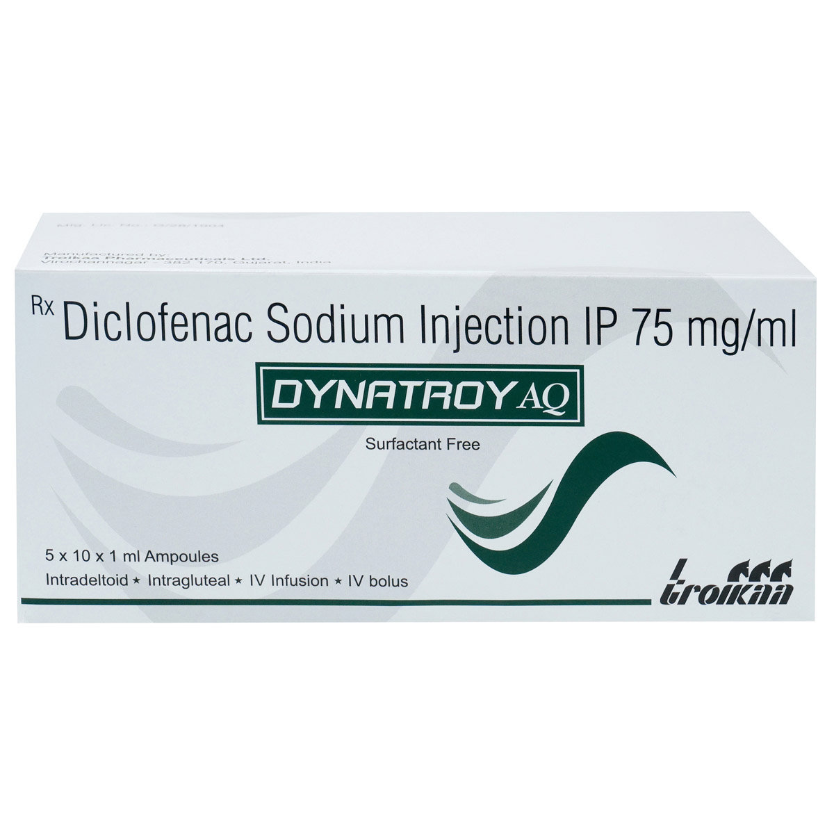 Dynatroy AQ Injection 10 x 1 ml, Pack of 1 Injection Dynatroy AQ Injection 10 x 1 ml, Pack of 1 Injection
