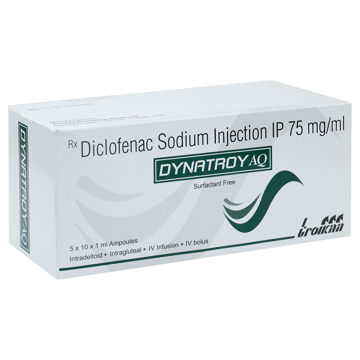 Dynatroy AQ Injection 10 x 1 ml, Pack of 1 Injection Dynatroy AQ Injection 10 x 1 ml, Pack of 1 Injection