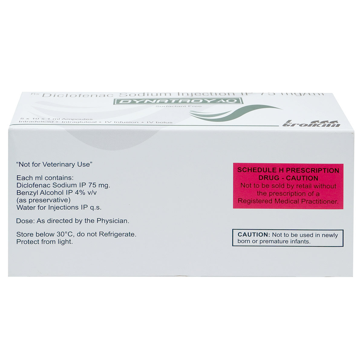 Dynatroy AQ Injection 10 x 1 ml, Pack of 1 Injection Dynatroy AQ Injection 10 x 1 ml, Pack of 1 Injection