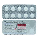Dysliptin 10 Tablet 10's, Pack of 10 TABLETS